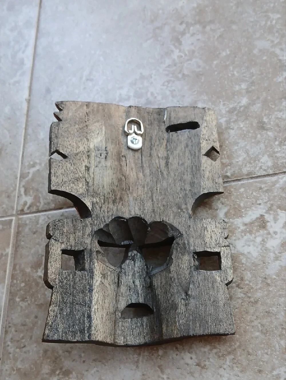 Hand Crafted Mexican Folk Art Tribal Wall Mask